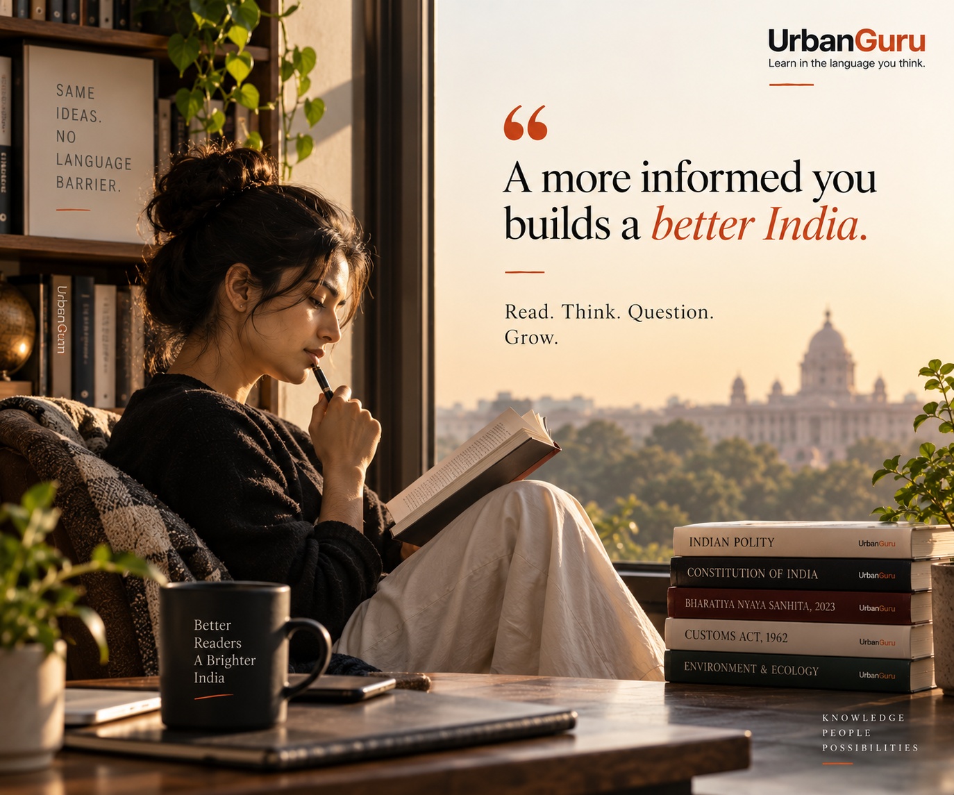 Ideas travel further when there is no language barrier